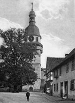 Kirchturm von Westen