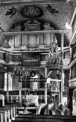 Innenansicht der Kirche vor 1850