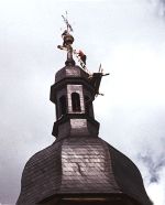 Kirchturmreparatur