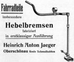 Heinrich Anton Jaeger - Hebelbremsen