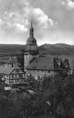 Rückseite der Kirche