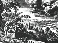 Opferung Isaaks nach Merian